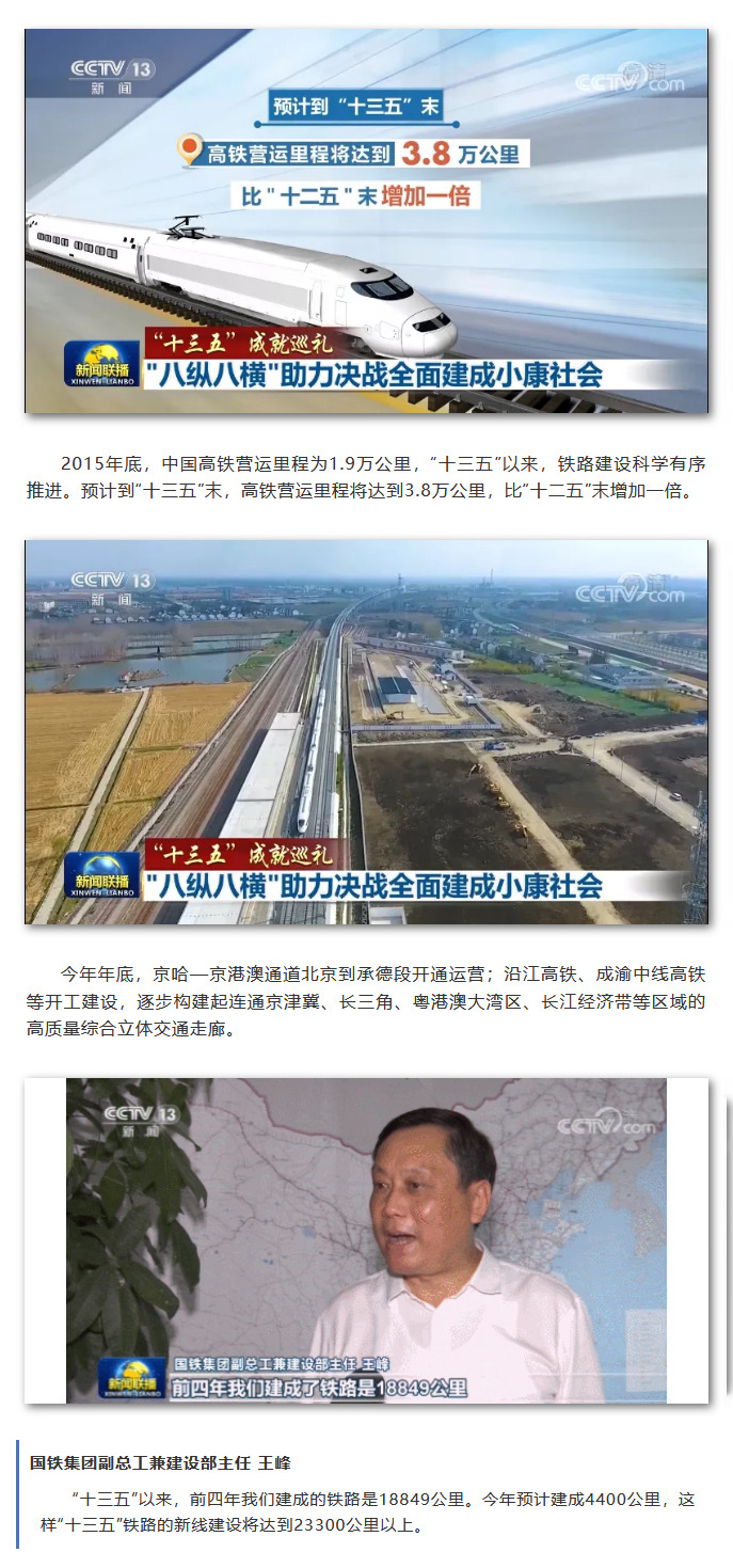 《新闻联播》“十三五”成就巡礼开篇聚焦“八纵八横” (图3)
